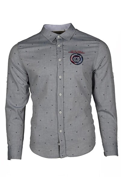 Arma Men's Smoked Color Shirt Y9Gkd1074