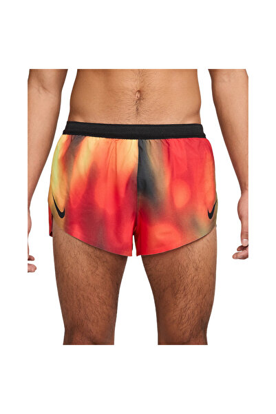 Nike Men's AeroSwift Elite Entry SS 2025 Running Shorts - Red/Black - S