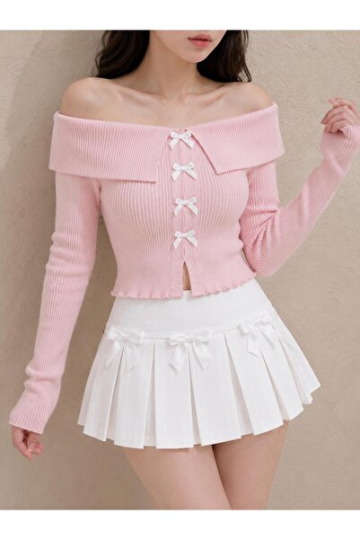 İsra Ayyıldız Moonstar Collection Coquette Lolita Madonna Yaka Fiyonk Detaylı...