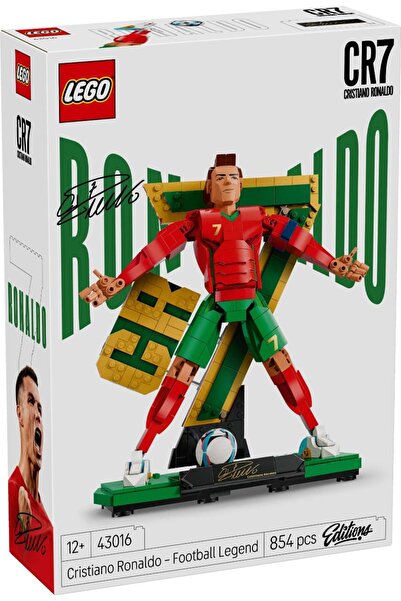 LEGO ® Editions - Cristiano Ronaldo - Legenda a fotbalului (43016)
