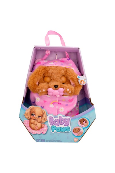 Baby Paws Jucarie de plus interactiva, Baby Paws, Catel Cocker, 30 cm