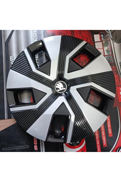 Universal 14 inç Skoda Rapid / Favorit / Octavia / Fabia Uyumlu Jant Kapağı 4...