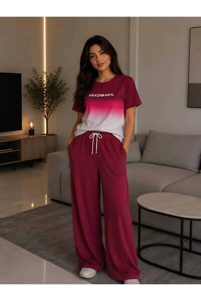 1way طقم شعيرات نسائية صيفي مريح وانيق للمنزل