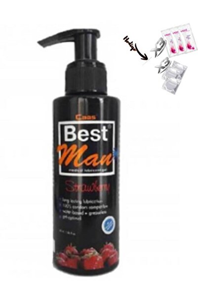Cabs Çilek Aromalı Long Uyrıcılı Lubricant 150 ml+3xGeciktiricili Prezervatif...