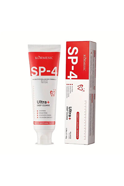 Kormesic Probiotic Whitening Toothpaste, Deep Cleans, Whitens, Brightens, Rem...