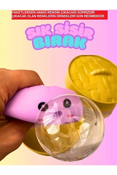 hanemlife Sakız Şişiren Çin Mantısı Squishy Bubble Blowing Dumpling sukuşi ( ...