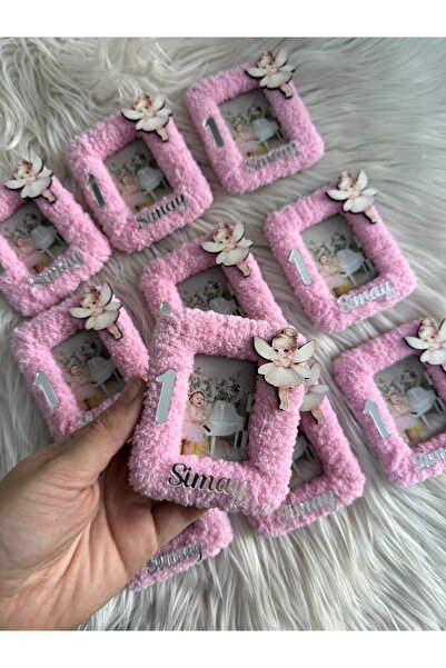 SHOOP 15 adet peluş sargılı doğum günü resimli magnet