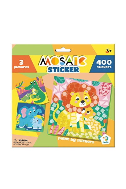 Dodo Mozaic cu autocolante - La zoo