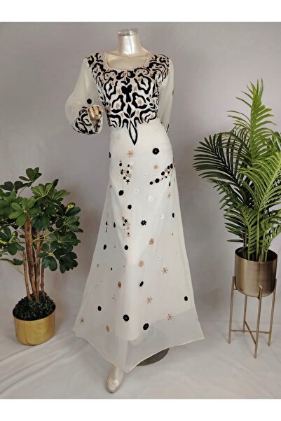 ASIAN Sama Jalabiya Stylish Women's Jalabiya with Golden Design