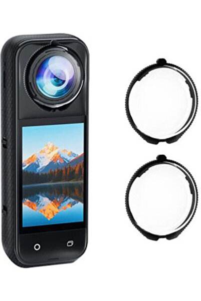 PULUZ Insta360 X5 Περιστρεφόμενο Οπτικό Προστατευτικό Κάλυμμα Φακού από Σκληρ...