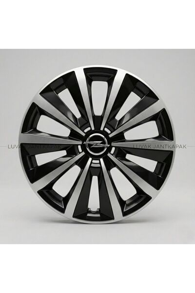 luvak OPEL Corsa Uyumlu JantKapağı - 14 İnç - 1 Takım (4 adet) - Çelik görünü...