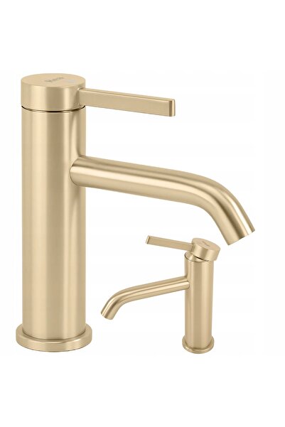 Rea Baterie De Lavoar Joasa Rivo Din Aur Periat JS-702801BG