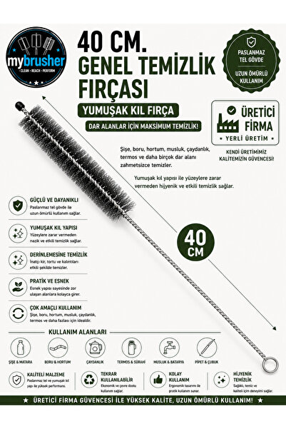 my brusher 40 cm Soft Clay Brush (Brush Part 10 Cm.)