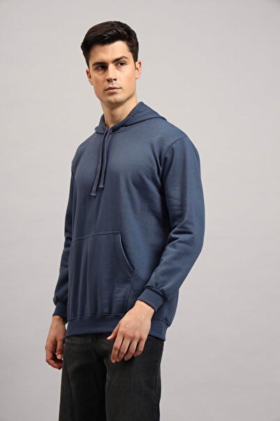 styleville.in Men's Hooded Sweatshirt, Warm Winter Sweatshirt with Front Pock...