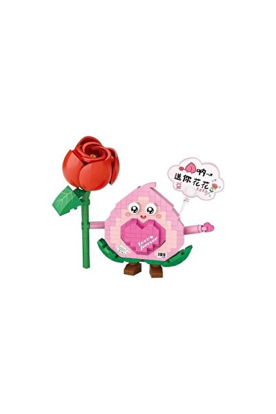 Loz Block Toy Avocado Flower 330 Pieces Lz8818