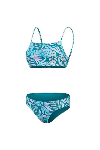 SPEEDO Costum de baie de damă din două piese, imprimat, cu bretele subțiri re...