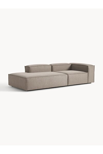 S Home Design Concept Frida Mini Dinlenme Puf Kanepe Köşe, Sol Köşe, Keten Vi...