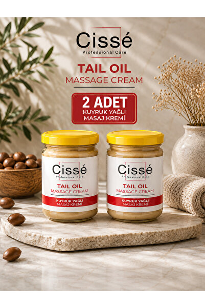 cisse Kuyruk Yağlı Masaj Kremi 2'li Set 100 ml x 2 Avantaj Paketi