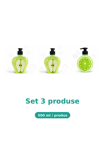 Tasty Set 3 Produse Tasty, Mix Mar Piele Sensibila, Mar Extract, Lime