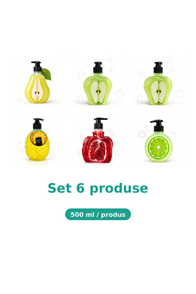 Tasty Set 6 Produse Tasty, Mix Pere, Mar Piele Sensibila, Mar Extract, Ananas...
