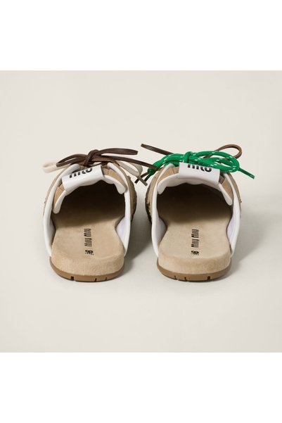 NEW Balance X Miu Miu 530 SL faded suede mules