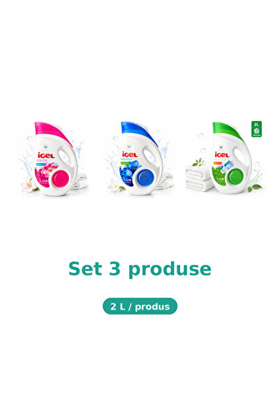 Igel Set 3 Produse Igel, Mix Color, Universal, White
