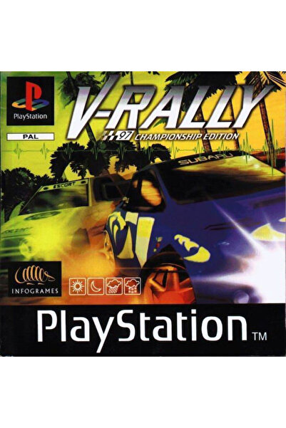 Sony V-rally 97 Έκδοση Πρωταθλήματος Παιχνίδι Playstation PS1 (Μεταχειρισμένο)