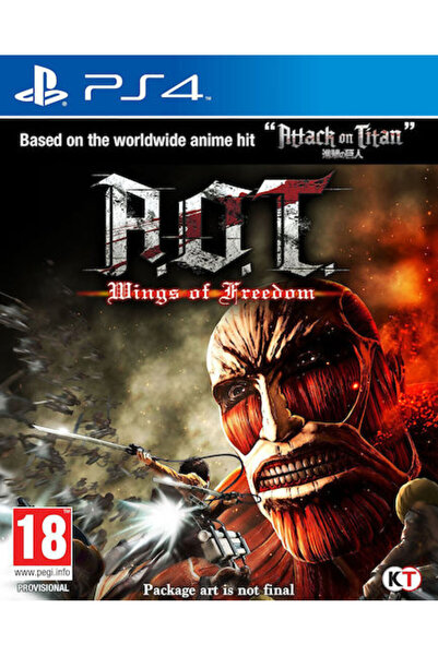 Koei Tecmo Games Attack On Titan Wings Freedom Παιχνίδι PS4 (Μεταχειρισμένο)