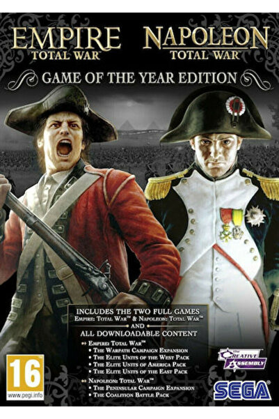 SEGA Empire: Total War & Napoleon Έκδοση Παιχνιδιού της Χρονιάς Έκδοση Παιχνι...