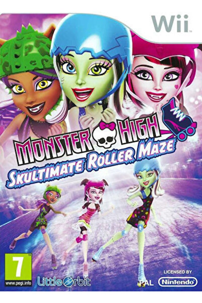 Little Orbit Monster High Skultimate Roller Maze Wii Παιχνίδι (Μεταχειρισμένο)
