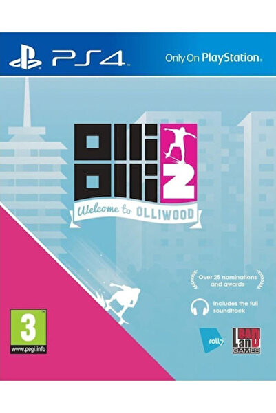 Pqube OlliOlli2 Καλώς ήρθατε στο παιχνίδι Olliwood για PS4