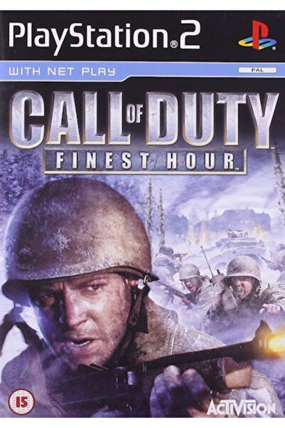 ACTIVISION Call Of Duty Finest Hour PS2 Παιχνίδι PS2 (Μεταχειρισμένο)