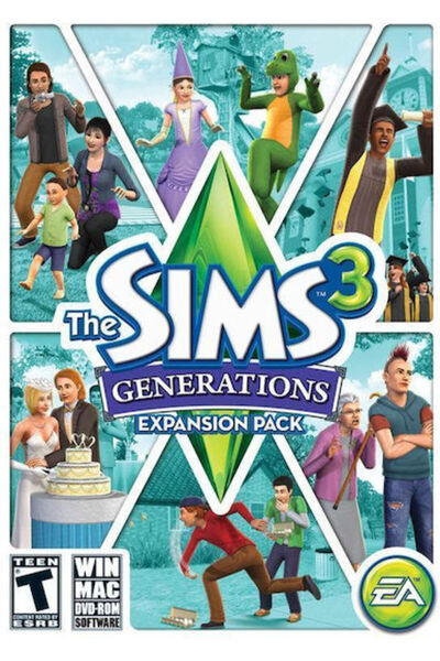 Electronic Arts The Sims 3: Generations Παιχνίδι PC (Μεταχειρισμένο)