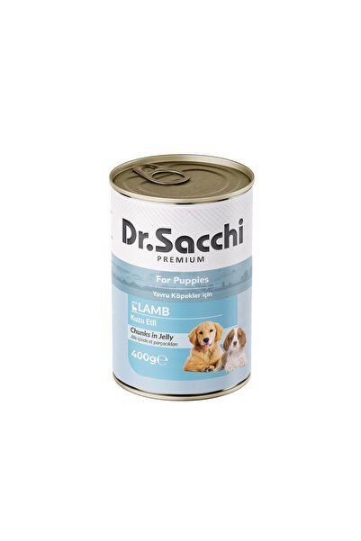 Dr. Sacchi Dr.Sacchi Konserve Yavru Köpek Kuzu Etli 400gr