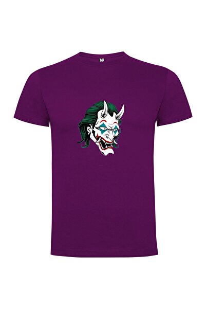 iLovePrints Grotesque Joker Smile Tshirt