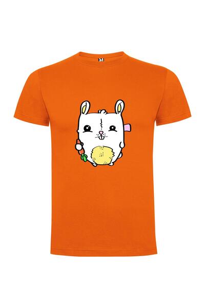 iLovePrints Carrot-loving Bunny Sketch Tshirt