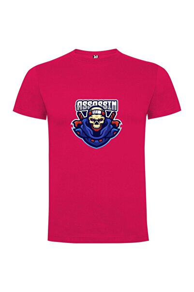 iLovePrints Helm Skull Assassin Tshirt