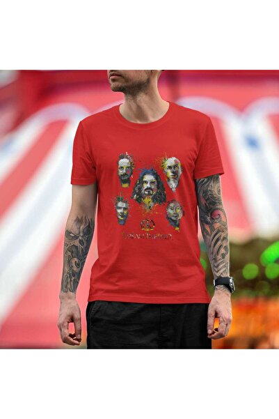 iLovePrints Abstract Band Portrait Tshirt