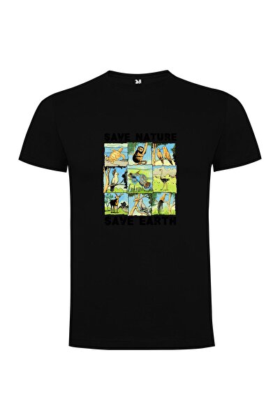iLovePrints Wildlife Wonderland Poster Tshirt