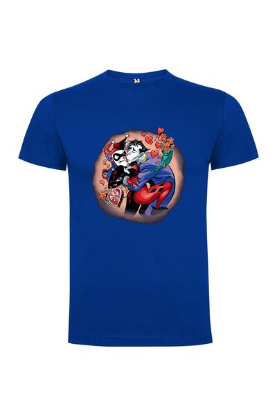 iLovePrints Animated Passion: Joker's Embrace Tshirt