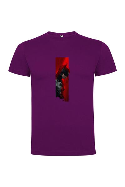 iLovePrints Scarlet Batman Stance Tshirt