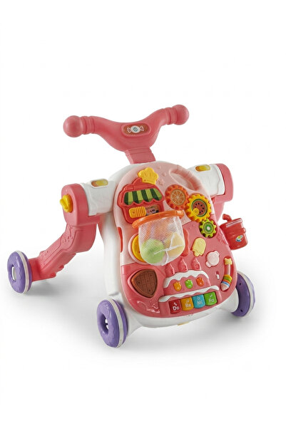 Baby2Go 5 In 1 Multifunction Walker Pembe - Eğitici Bebek Aktivite Masası ve ...