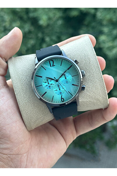 Tulpar New Season Summer Special Men's Wristwatch with Silicone Strap and Col...