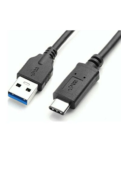 Generic Καλώδιο USB-A - USB-C, 2m, Μαύρο