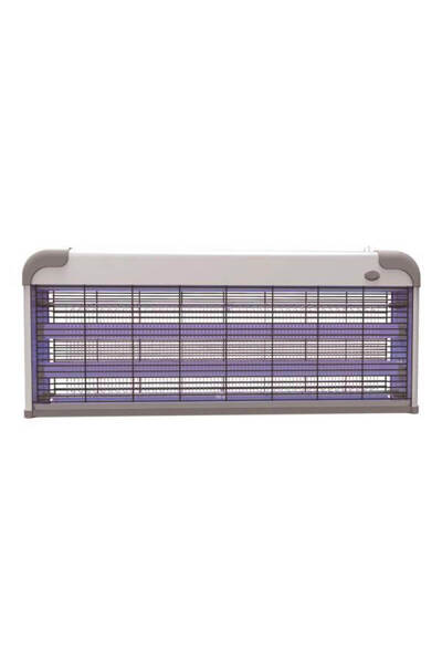 EUROLAMP Ηλεκτρικό Εντομοκτόνο 40W, 69,5×9,2×27(h) cm, Γκρι