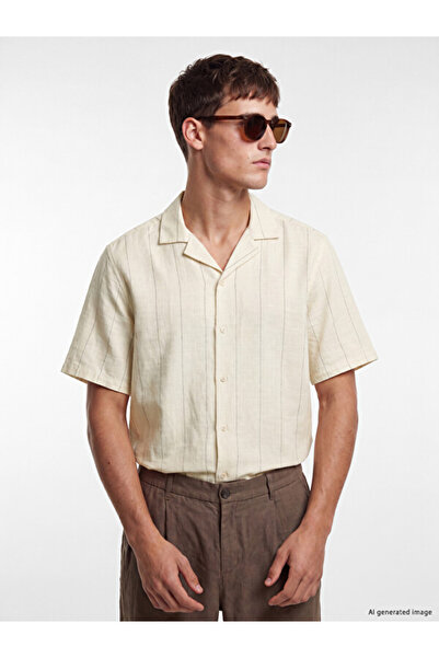 LC Waikiki I Standart Fit Striped Men's Shirt from Freezen Store