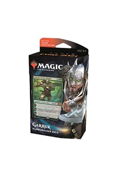 Magic The Gathering Magic: The Gathering Core 2021: Pachet Garruk Planeswalker