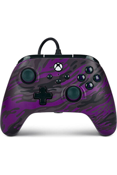 Powera Advantage Ενσύρματο Χειριστήριο για Xbox Series Μωβ Καμουφλάζ