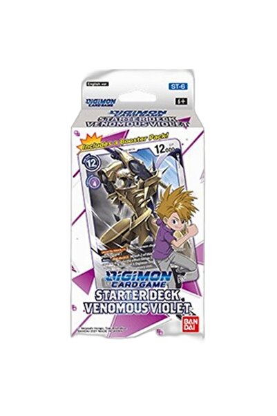 BANDAI Pachet de început Digimon: Violet veninos