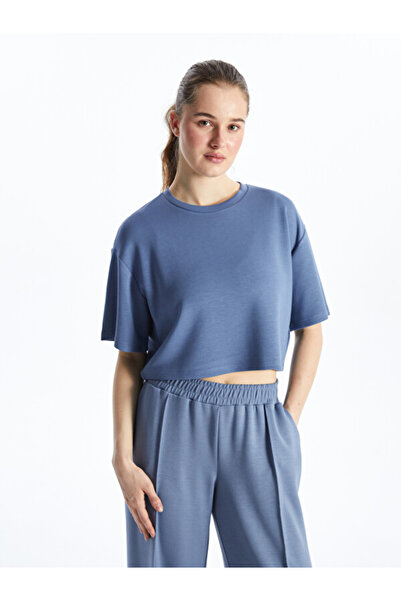 LC Waikiki Crew Neck Crop Women's Sports T-Shirt